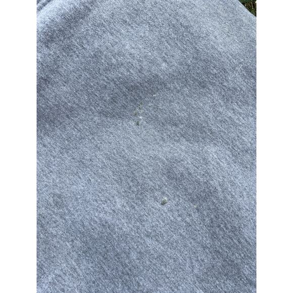 Vintage Y2K Russell Crewneck Sweatshirt Heather Grey Blank - Picture 7 of 9